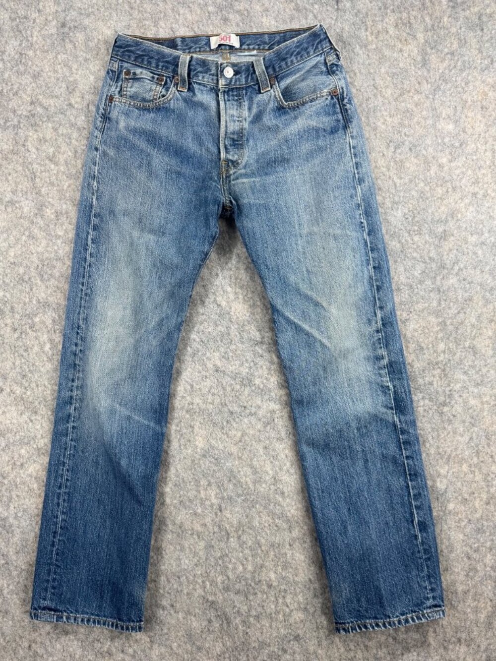 Levi’s 501 Jeans Size 30x30 Made In Mexico Actual 30x29 Medium Wash